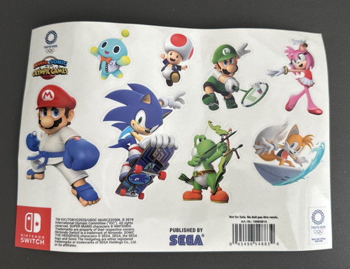 Mario sonic tokyo 2020 - &,